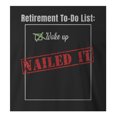 thumbnail image 2 of 9 Crowns Tees Men's Retirement Gift Funny Graphic T-Shirts (To Do - Black, X-Large), 2 of 3