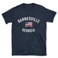 thumbnail image 1 of Barnesville Georgia Patriot Men's Cotton T-Shirt, 1 of 1