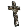 thumbnail image 5 of Western Rodeo Cowboy Pistols Spur Boots Texas Lone Star State Eagle Wall Cross, 5 of 9