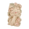 thumbnail image 2 of Garden Fairy Flower maceta decorativa regalo creativo con agujero de drenaje recipiente de plantas para niñas para patio trasero, 2 of 8