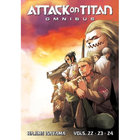 Attack on Titan Omnibus: Attack on Titan Omnibus 8 (Vol. 22-24) (Series #8) (Paperback)