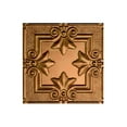 thumbnail image 1 of Fasade Easy Installation Regalia Antique Bronze Glue Up Ceiling Tile/ Ceiling Panel (12" X 12" Sample), 1 of 3