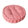 thumbnail image 2 of Corn Cushion1PC,Handmade Floor Pillow for Adults Corduroy Tatami Mat with Pearl Padding for Back Support, Reading & Board Games(Pink), 2 of 9