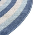 thumbnail image 5 of Rugs.com Lotus Collection Rug – 8' x 10' Oval Blue Low Rug Perfect For Living Rooms, Large Dining Rooms, Open Floorplans, 5 of 8