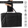 thumbnail image 2 of NUAHRHY Rollator Travel Bag Oxford Cloth Wheelchair Travel Bag Waterproof Wheelchair Bag Wear Resistant Folding Wheelchair Bag for Folding Walker Car Airplane Traveling, 2 of 7
