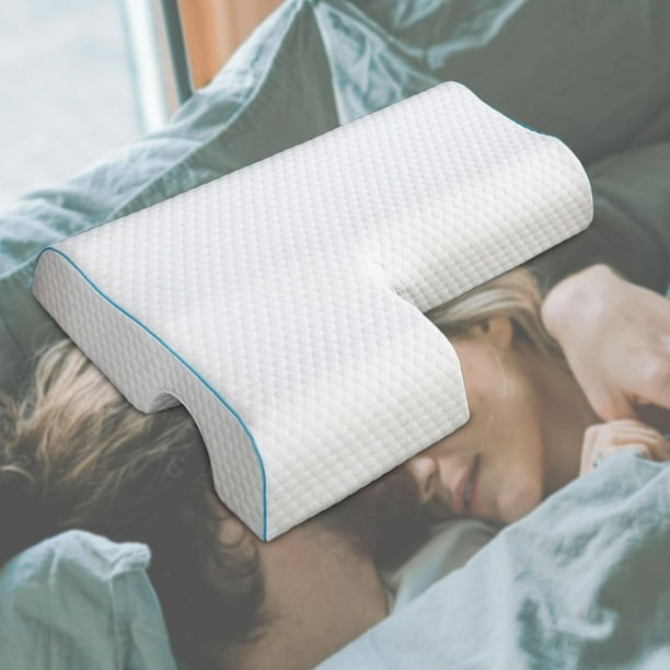 Almohada ergonomica transpirable para parejas almohada para dormir para parejas derecho derecho perfecl Almohada para parejas Walmart en linea