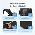 thumbnail image 2 of Diaper Bag Backpack, Lightweight Stylish Travel Baby Bag with Portable Changing Pad, Black, 2 of 7
