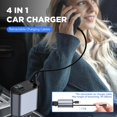 thumbnail image 3 of Retractable Car Charger  4 In 1 Car Charger, 3 of 8