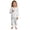Z15-White, variant on Shadoumai Halloween Pajamas Set Size 6 Color Your Own Pajamas for Cute Printed Funny Diy Hand Painted Pjs Funny Long Sleeve Button Shirt Longs Pajama Set 2 Piece Nightwear Outfits