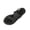 Black, variant on Platform Sandals for Women Slip-On Espadrille Wedges Slides, Flatform Woven Straw Summer Vacation Beach Shoes Black 9.5