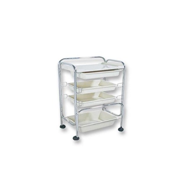 Plastic Cart, 32 x 18 x 12 in.