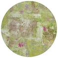 thumbnail image 2 of Addison Rugs Chantille Indoor/Outdoor Transitional Abstract Lime Washable Round Rug, 8' x 8', 2 of 6
