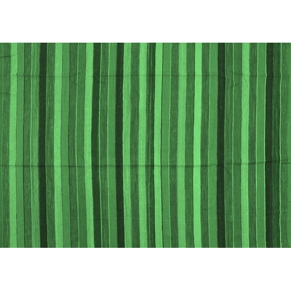 Ahgly Company Indoor Rectangle Southwestern Emerald Green Country Area Rugs, 4' x 6'