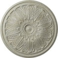 thumbnail image 1 of Ekena Millwork 22 5/8"OD x 1 3/4"P Bordeaux Ceiling Medallion (Fits Canopies up to 3 1/4"), Hand-Painted Pot of Cream Crackle, 1 of 8