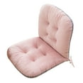 thumbnail image 2 of Soumake Winter Desk Chair Cushion with Fixing Strap for Anti-slip Thickened Good Elasticity And Softness Keep Warm Office Chair Seat Cushion Rocking Chair Computer Chair Cushion, 2 of 8