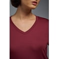 thumbnail image 5 of Expert Brand USA-Made Women's DriMax™ V Neck Athletic Long Sleeve, Cardinal, XL, 5 of 6