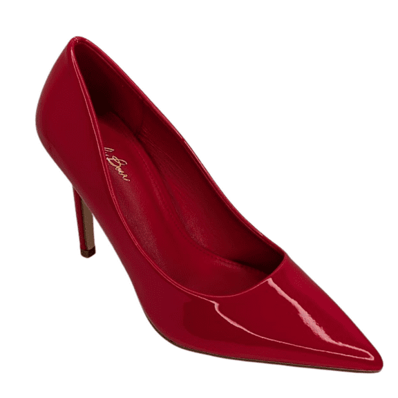 Bright Red High Heel Stiletto Pump, Pointed Toe Sexy Party Shoes Dress Classic Size 10
