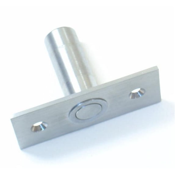 Idh by St. Simons 28400-26D Solid Brass Dust Proof Strike, Satin Chrome