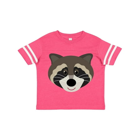 

Inktastic Raccoon Animal Face Gift Toddler Boy or Toddler Girl T-Shirt