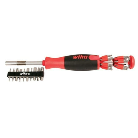 

Wiha 77795 26-In-1 Ultra Driver with Bonus Bit Pack Red & Black - 26 Piece