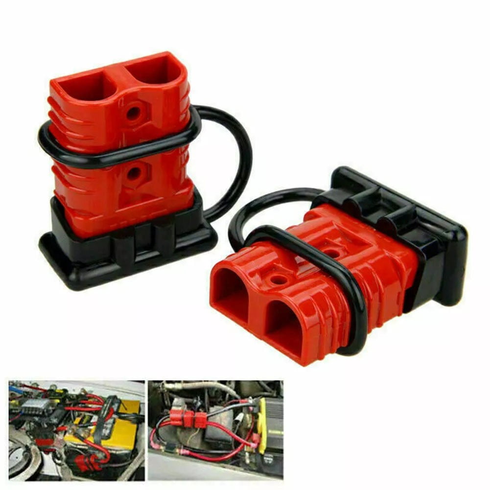 2X 175A Battery Quick Connect Disconnect for Jumper Connectors Cable Kit Winch