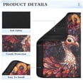 thumbnail image 4 of ALAZA Boho Turkey Feather Car Seat Belt Adjuster Neck Covers Shoulder Cushions Pads S, 4 of 8