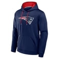 thumbnail image 2 of Men's Fanatics Navy New England Patriots Defender Pullover Hoodie, 2 of 3