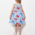 thumbnail image 4 of Jinhomg Girls Sleeveless Summer Dresses Fancy American Flag Graphic Midi Dress Casual Comfy Spaghetti Strap Cami Dresses Toddler Kids 4Th Of July Gifts Blue 12 Years, 4 of 8