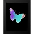 thumbnail image 2 of Lewis, Sheldon 15x18 Black Modern Framed Museum Art Print Titled - Watercolor Butterfly, 2 of 5