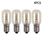 MONTERA 2026 New E14 Lamp Globe Bulb 15W Light Bulbs 240V Part for Refrigerator Oven Microwave Kitchen Ventilator Sewing Machine for Home,Kitchen,Appliance,2700K