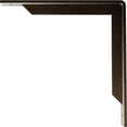 thumbnail image 4 of Ekena Millwork 2"W x 12"D x 12"H Stockport Steel Bracket, Hammered Dark Bronze, 4 of 12