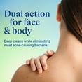 thumbnail image 5 of Differin Maximum Strength Acne Foaming Cleanser Face and Body Wash with 10% Benzoyl Peroxide, Fast-Acting Acne Treatment, 5 oz, 5 of 15