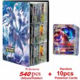 thumbnail image 1 of Tarjetero Pokemon de bolsillo para niños, carpeta de colección VMAX GX EX, juego de Anime, 432/540 piezas Fivean unisex, 1 of 2