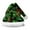 Green, variant on Rotm Ki'ds Santa Hat Cute Print Santa Hat Animal Christmas Hat Funny Holiday Party Headwear New Year Festive Accessory Green,S