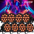 thumbnail image 1 of 12 RGB 4 en 1 A Mené la Batterie Intégrée par Lumière Stroboscopique avec Télécommande pour les Parties, 1 of 6