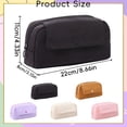 thumbnail image 3 of 1Pc Pencil Case Multi-Function Pencil Case Cloth For Classroom Office Desk (B), 3 of 7
