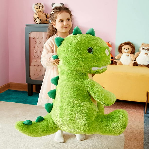 Large dinosaur soft best sale toy
