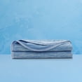 thumbnail image 4 of Sonive 90" × 90" Cooling Blanket for Hot Sleepers, Double-Sided Summer Blanket, Cool-Touch Fabric, Machine Washable (Queen, Blue), 4 of 7