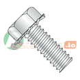 thumbnail image 1 of 8-32 x 1/4" SEMS Screws / External Tooth Washer / Unslotted / Hex Head / Steel / Zinc (Quantity: 10,000 pcs), 1 of 1
