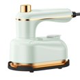 thumbnail image 4 of Tnobhg Portable Handheld Travel Steam Iron Foldable Fast Heating Electric Heat Press Garment Small Hanging Ironing Machine for Dormitory Clothes, 4 of 7