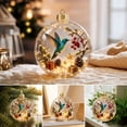 thumbnail image 5 of Christmas Lighted Decorative Ball, LED Glowing Ornament for Tree Window Ceiling Porch, Battery Powered Festive Light Ball for Holiday Party Home Ambiance Enhancement,Z023, 5 of 6