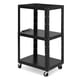 thumbnail image 1 of Av Carro 26 Inch Altura 2-Layer Av Carro Media Carro con Power Strip cm de Alturaeavy- cm de Profundidaduty Av Car con 4 Móvil Casters y 2 Locking Brakes para Oficina y Schools, 1 of 7