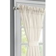 thumbnail image 2 of Warm Home Designs Pair of 52"x 72" Sheer Beige French Door Curtains with 2 Tie-Backs. KFR Beige 52x72, 2 of 3