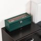 thumbnail image 4 of ProCase Caja para Reloj de 6 Ranuras, Estuche Organizador de Relojes de 2 Pisos con Tapa Vidrio Anti-polvo Almacenaje Guardarrelojes para Hombres y Mujeres (Verde), 4 of 15