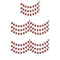 thumbnail image 3 of Moyic 1 Juego de guirnalda colgante de corazón, suministros para el hogar con diseño de cuerda previa, serpentina de compromiso de estilo Type2 NO2, 3 of 6