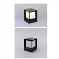 thumbnail image 4 of 3X LED Solar Column Headlight Solar Powered Pillar Lamp Outdoor Waterproof Wall Light 10CM, 4 of 6