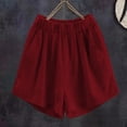 thumbnail image 4 of cfhntfmh Denim Shorts for Women Ripped Cut off Mid Waist Jean Shorts Buttons Distressed Shorts with Pocket, 4 of 7