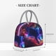 thumbnail image 2 of Disketp Cosmic Cat Psychedelic Journey Bolsa Térmica para Almuerzo, Lonchera con Abertura Amplia y Gran Capacidad, Organizador Reutilizable para Mujeres, Hombres y Adultos, 2 of 6
