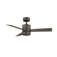 thumbnail image 5 of WAC Lighting Axis 44 Inch Three Blade Indoor / Outdoor Smart Ceiling Fan with Six Speed DC Motor and LED Light. Matte White 2700K N/A Matte, 5 of 5