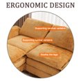 thumbnail image 4 of Aukfa 102" Modular Sectional Couch for Living Room, Dual Layer Cushion, Chenille, Yellow, 4 of 9